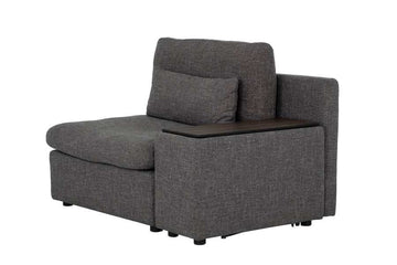 Divani Casa Paseo Charcoal Modular Sectional / 3pc - Ornate Home