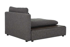 Divani Casa Paseo Charcoal Modular Sectional / 5pc - Ornate Home
