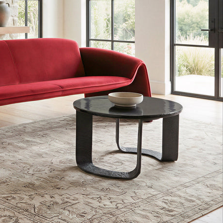 Divin Black Coffee Table - Ornate Home