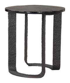 Divin Black Side Table - Ornate Home