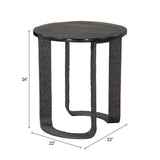 Divin Black Side Table - Ornate Home
