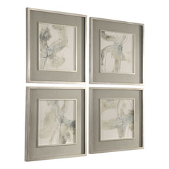 Divination Multicolor Abstract Art (Set of 4) - Ornate Home