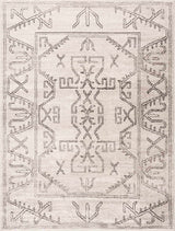 Divya Cream & Charcoal Area Rug - Clearance - Ornate Home