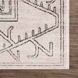 Divya Cream & Charcoal Area Rug - Clearance - Ornate Home