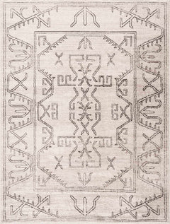 Divya Cream & Charcoal Area Rug - Clearance - Ornate Home