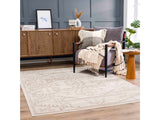 Divya Cream & Gold Area Rug - Clearance - Ornate Home