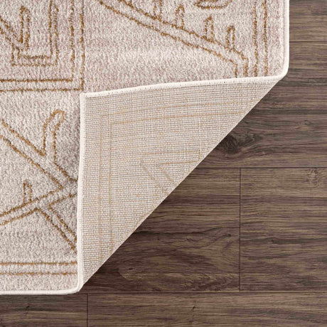Divya Cream & Gold Area Rug - Clearance - Ornate Home