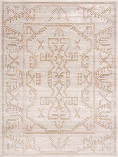 Divya Cream & Gold Area Rug - Clearance - Ornate Home