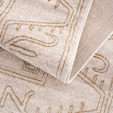 Divya Cream & Gold Area Rug - Clearance - Ornate Home