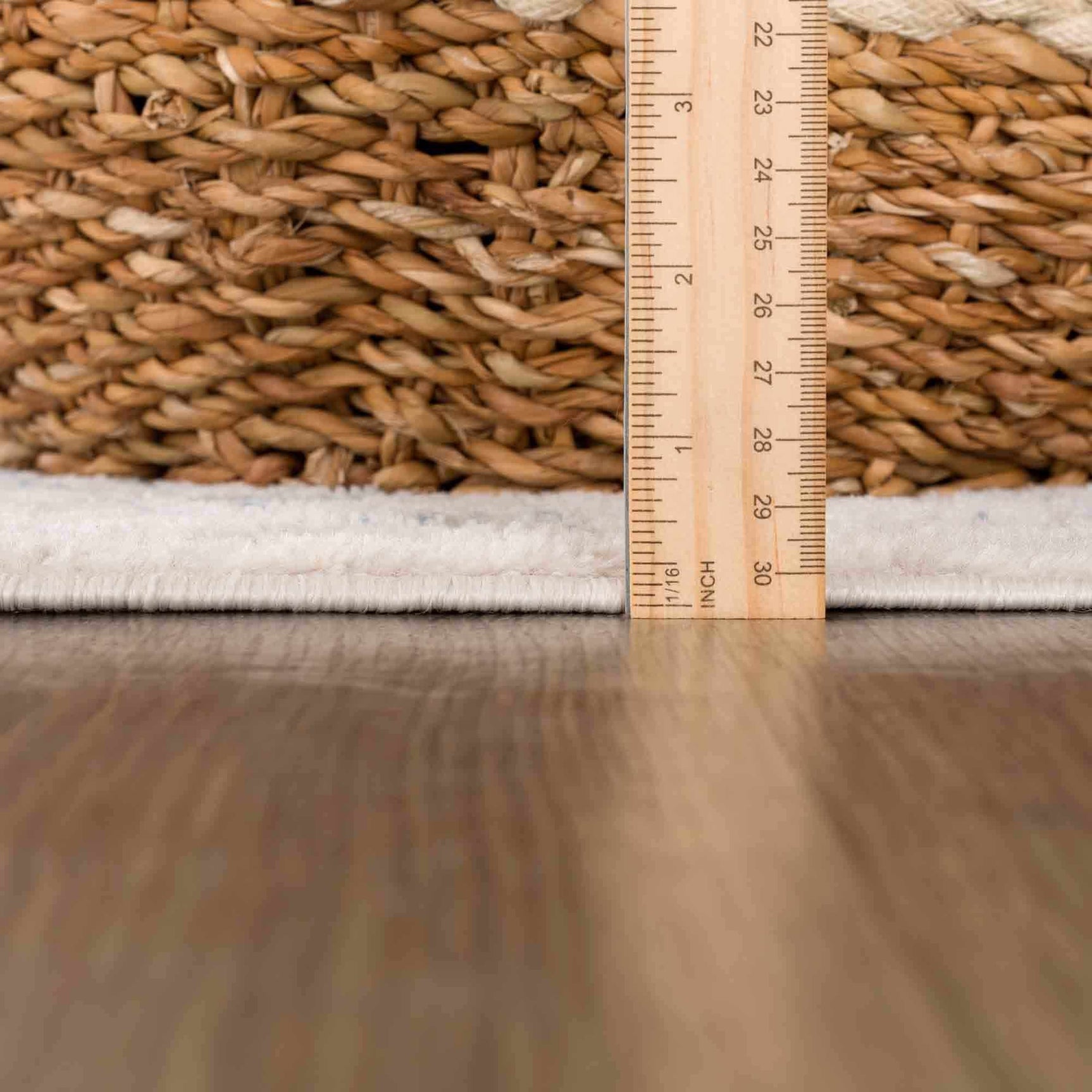 Divya Cream & Silver Blue Area Rug - Clearance - Ornate Home