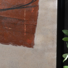 Dixie Orange/White Canvas - Ornate Home