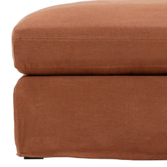 Dixie Sienna Ottoman - Ornate Home