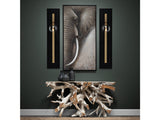Dixon Black/Gold Wall Sconce (Set of 2) - Ornate Home