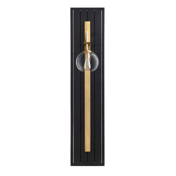 Dixon Black/Gold Wall Sconce (Set of 2) - Ornate Home