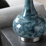 Dixon Teal Table Lamp - Ornate Home