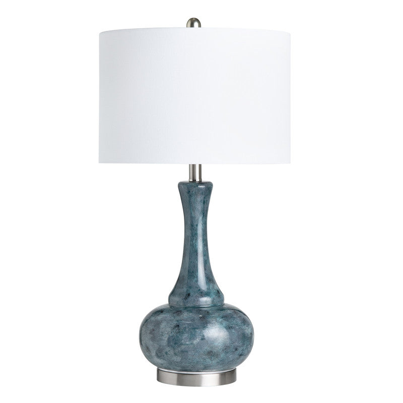 Dixon Teal Table Lamp (Set of 2) - Ornate Home
