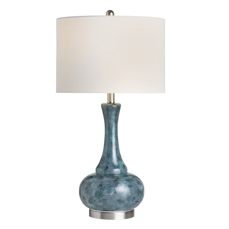 Dixon Teal Table Lamp (Set of 2) - Ornate Home