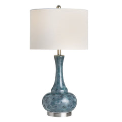 Dixon Teal Table Lamp (Set of 2) - Ornate Home