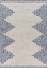 Djugun Blue Indoor & Outdoor Rug - Ornate Home