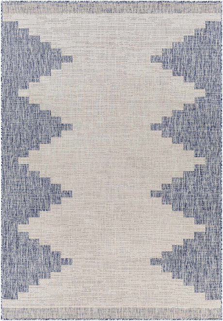 Djugun Blue Indoor & Outdoor Rug - Ornate Home