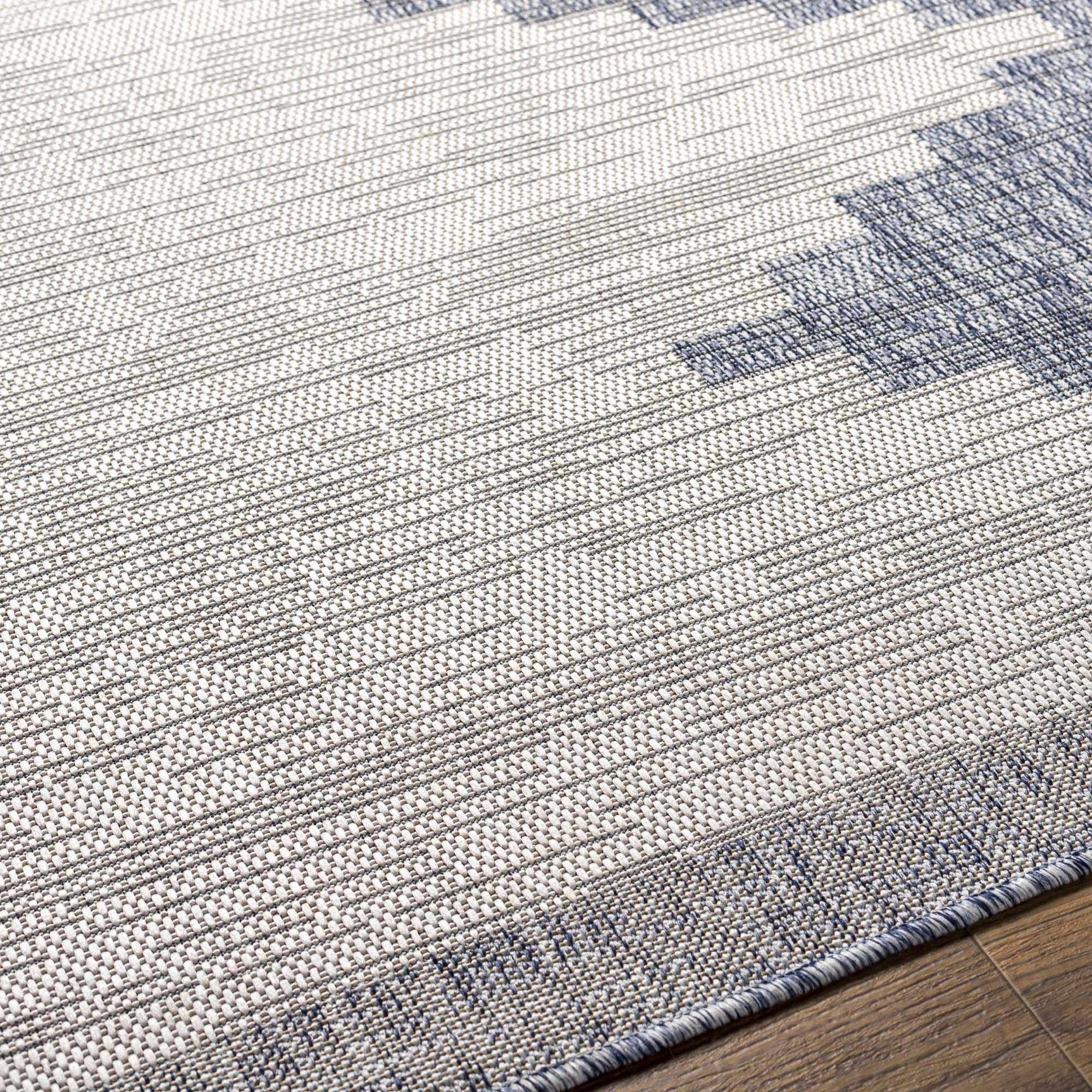Djugun Blue Outdoor Rug - Clearance - Ornate Home