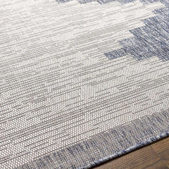 Djugun Blue Outdoor Rug - Clearance - Ornate Home