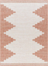 Djugun Brick Red Outdoor Rug - Ornate Home
