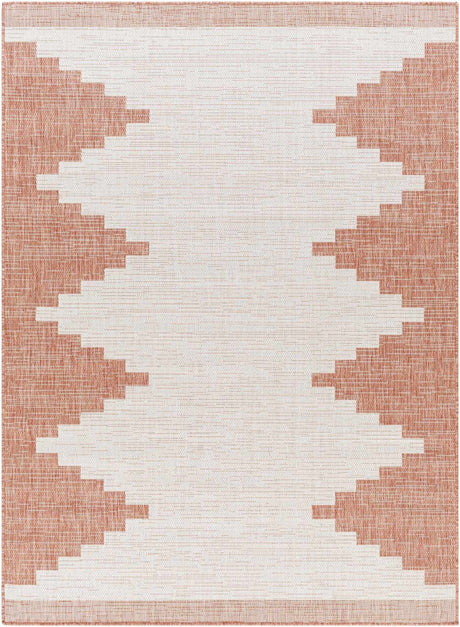 Djugun Brick Red Outdoor Rug - Ornate Home