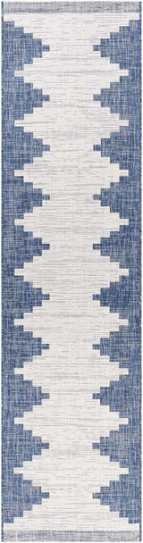 Djugun Navy Indoor & Outdoor Area Rug - Clearance - Ornate Home