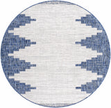 Djugun Navy Indoor & Outdoor Area Rug - Clearance - Ornate Home
