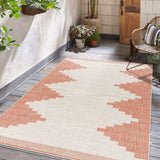 Djugun Peach Fuzz Indoor & Outdoor Area Rug - Ornate Home