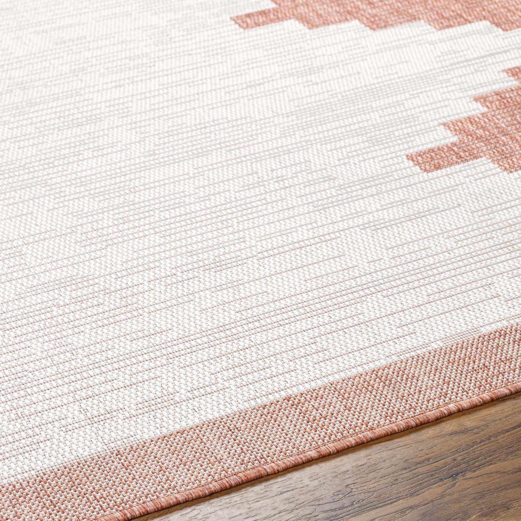 Djugun Peach Fuzz Indoor & Outdoor Area Rug - Ornate Home