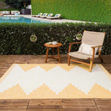 Djugun Yellow Outdoor Rug - Clearance - Ornate Home