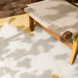Djugun Yellow Outdoor Rug - Clearance - Ornate Home