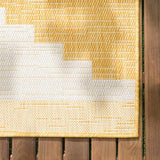 Djugun Yellow Outdoor Rug - Clearance - Ornate Home
