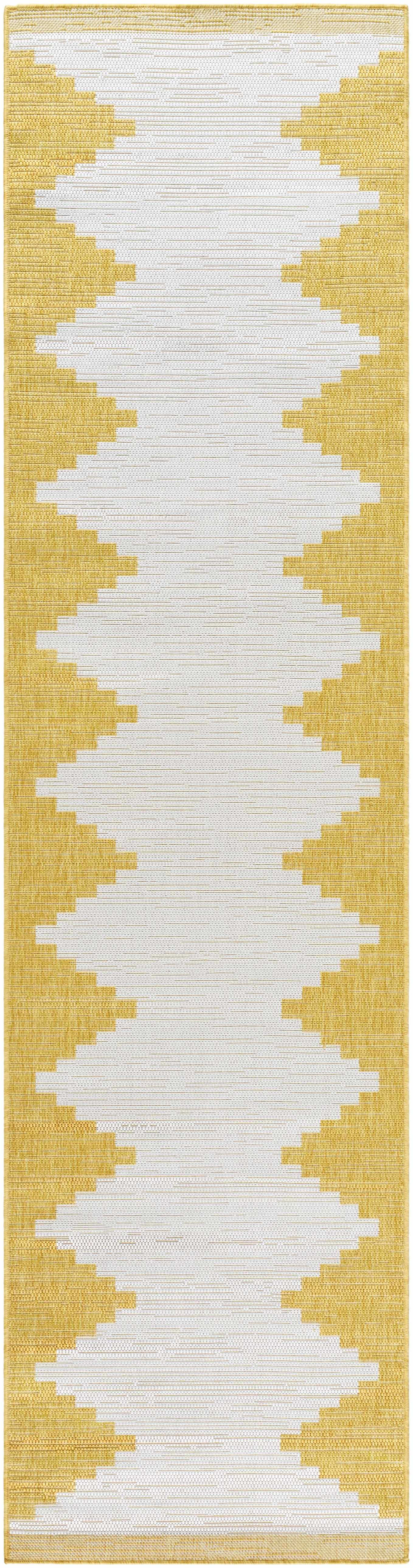 Djugun Yellow Outdoor Rug - Clearance - Ornate Home