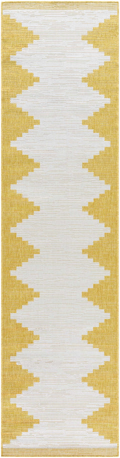 Djugun Yellow Outdoor Rug - Clearance - Ornate Home