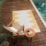 Djugun Yellow Outdoor Rug - Clearance - Ornate Home