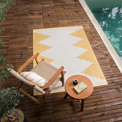 Djugun Yellow Outdoor Rug - Clearance - Ornate Home