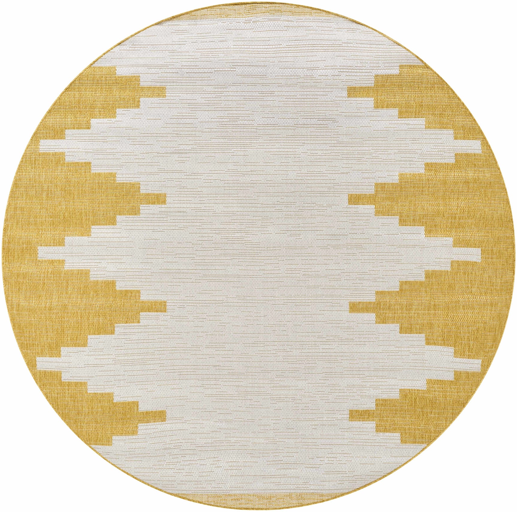 Djugun Yellow Outdoor Rug - Clearance - Ornate Home