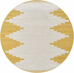 Djugun Yellow Outdoor Rug - Clearance - Ornate Home