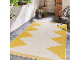 Djugun Yellow Outdoor Rug - Ornate Home