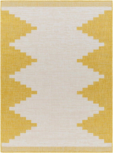 Djugun Yellow Outdoor Rug - Ornate Home