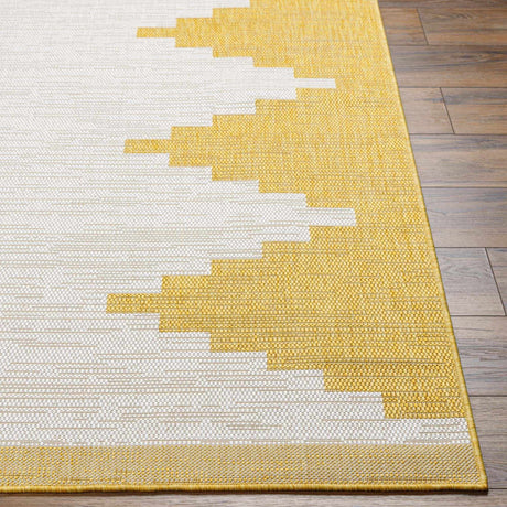 Djugun Yellow Outdoor Rug - Ornate Home