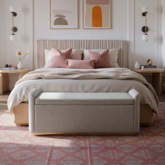 Dobo Gray Storage Bench - Ornate Home