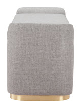 Dobo Gray Storage Bench - Ornate Home