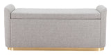 Dobo Gray Storage Bench - Ornate Home