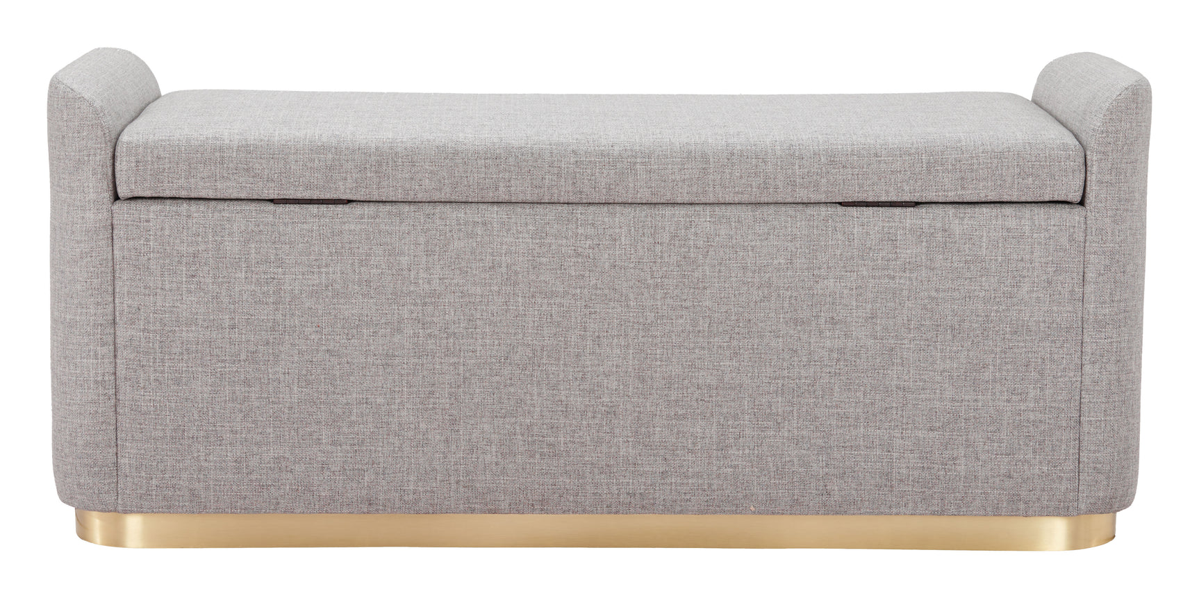 Dobo Gray Storage Bench - Ornate Home