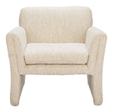 Dobra Oatmeal Beige Accent Chair - Ornate Home