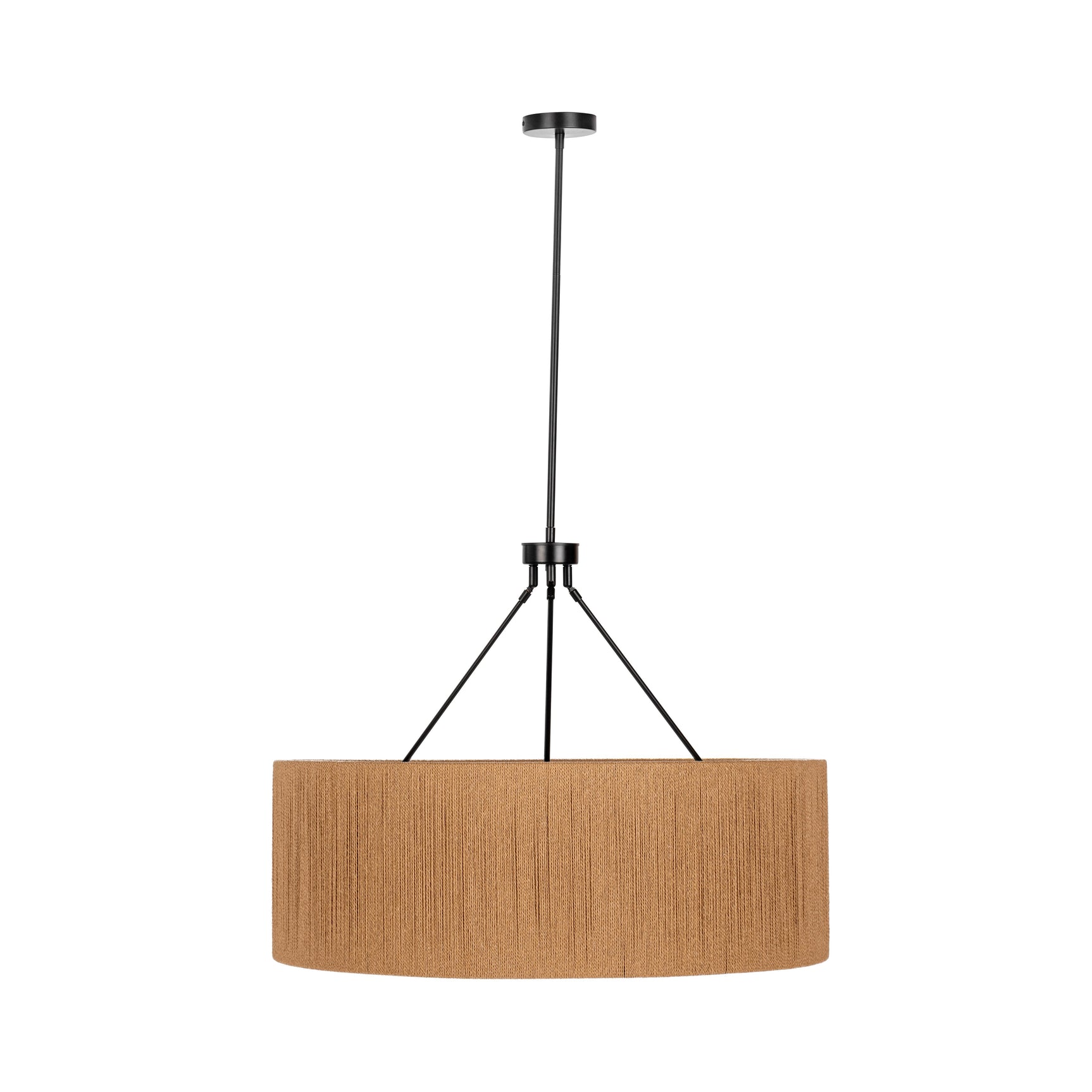 Dobson Pendant Natural/Black - Ornate Home